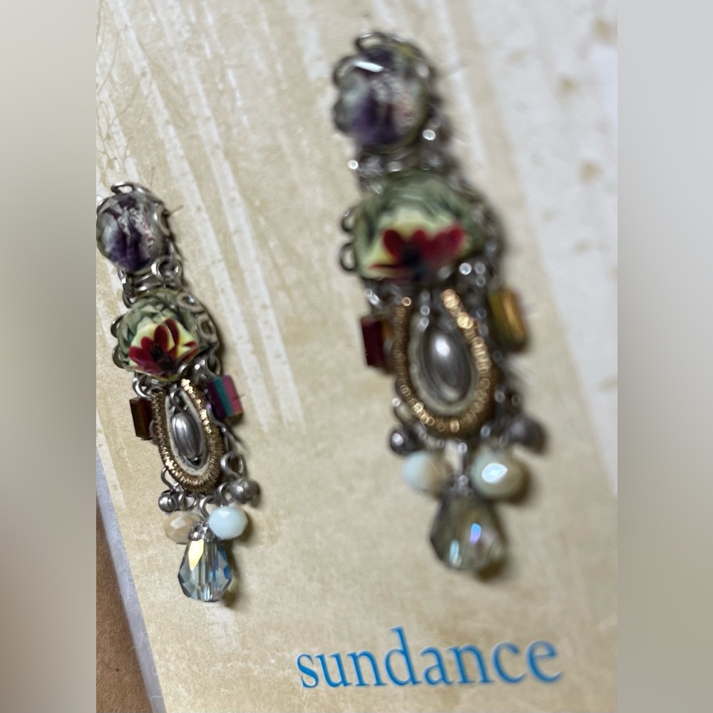 AYALA Bar Earrings!  New in Box.  Stunning Boho! Sundance. Final price drop.